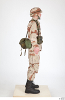  Photos Army Man in Camouflage uniform 7 20th century US Army a poses camouflage whole body 0007.jpg